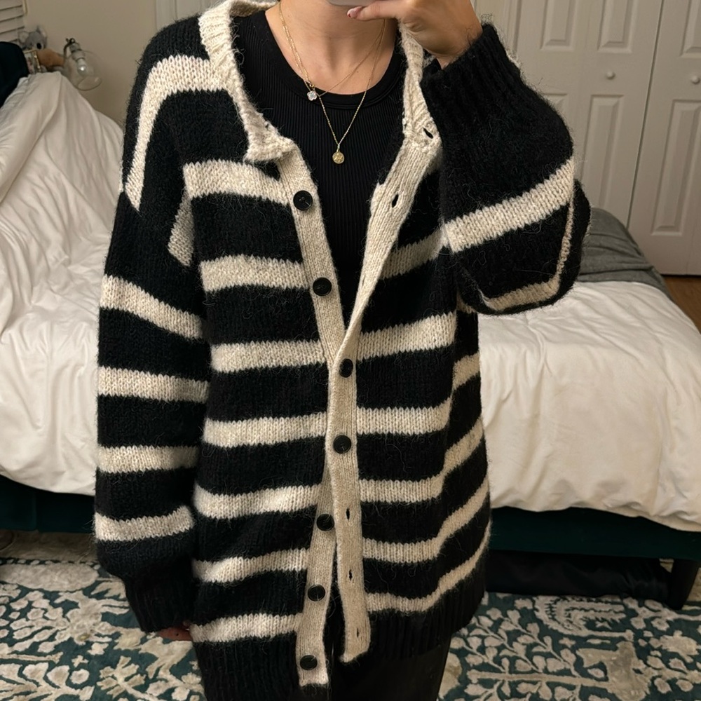 Striped Zara sweater